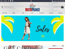 Tablet Screenshot of matoufrance.com